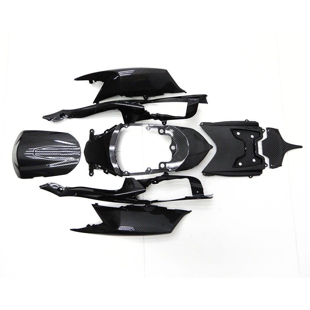 Carbon Fiber Paint Fairing Bodywork Injection Package For Suzuki GSXR600 750 2008-10 image