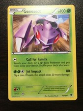 Pokemon Card Plasma Blast Rare Genesect 10/101. FREE SHIPPING!