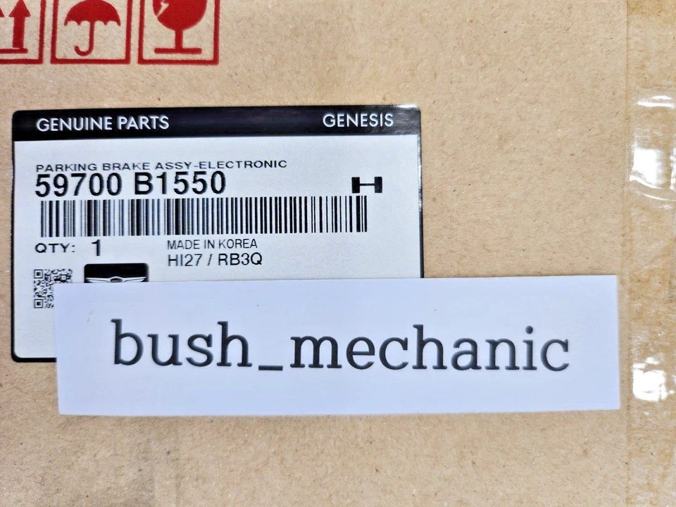 GENUINE OEM Hyundai Kia Parking Brake Electronic 59700B1550 - Imagem 3 de 3