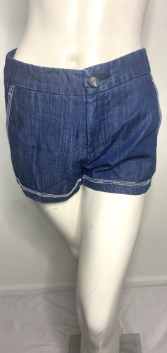 Pantalones cortos de mezclilla azul para mujer FIFTEEN TWENTY, talla 2 - Imagen 2 de 6