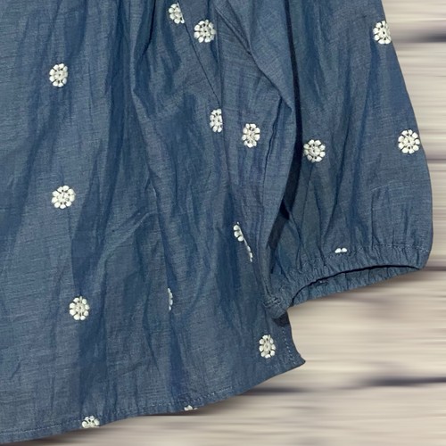 Top para mujer Talbots 100 % algodón bordado manga larga nuevo con etiquetas - talla XL - Imagen 5 de 10