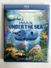 IMAX: Under the Sea 3D (Single-Disc Blu-ray 3D/Blu-ray Combo) SEALED Jim Carrey
