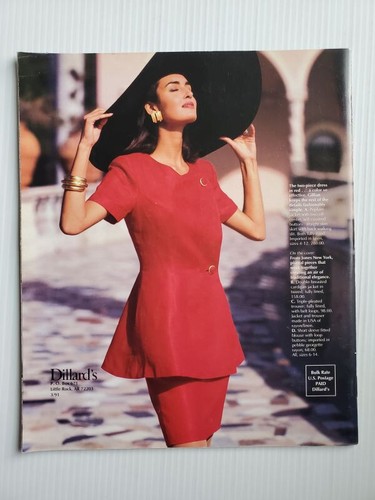 1991 Dillards Katalog CLAUDIA SCHIFFER Gail Elliott MICHAELA BERCU J Severance - Bild 6 von 6