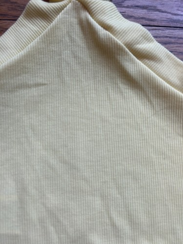 Shein Girls Ribbed Tops Size 10 Summertime Purple Yellow Halter Cropped Lot of 2 - Picture 8 of 10