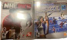 PS3 Games With Manual Sports Bundle - NHL 2K8 & Sports Champions