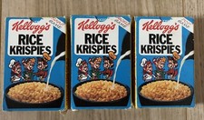 Vintage Kellogg's Rice Krispies SNAP CRACKLE & POP Set of 3 Card Games 1981
