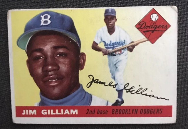1955 Topps Jim Gilliam #5 Baseball Card