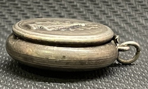 HERMOSO ROSARIO ANTIGUO 1930 ́ CAJA PEQUEÑA NUESTRA SEÑORA DE LUJAN ¡PIEZA IMPRESIONANTE! - Imagen 12 de 13