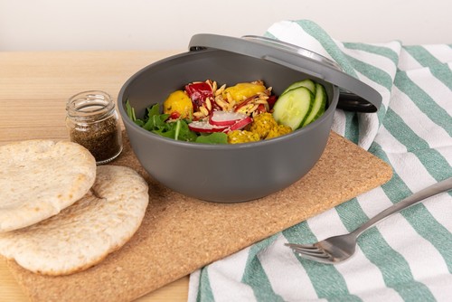 Amuse 1L Salad Lunch Buddha Bowl with Airtight Lid BPA Free Dishwasher Safe - Picture 34 of 53