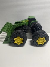 John Deere Monster Treads Rev Up Tractor Toy Tractor Toys - Monster Truck Style