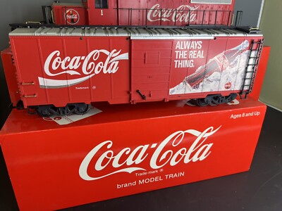 LGB COCA COLA SUPER SET 72854 WITH 23560 DIESEL AND TWO 42911