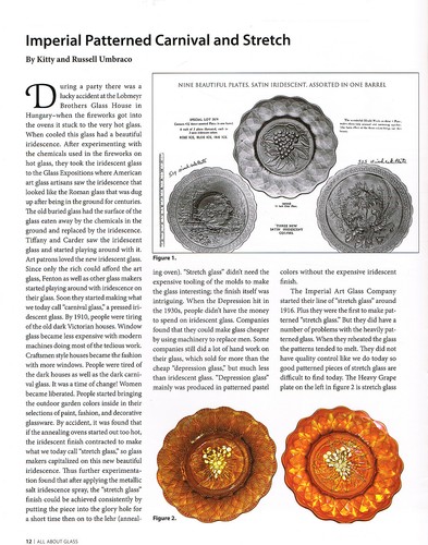 All About Glass 16-2: Joel Philip Myers-Blenko-Imperial Carnival & Stretch - Picture 5 of 7