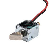 DC Slope Electromagnetic Lock Instantaneously Energized Switch Lock 12V 5.14W