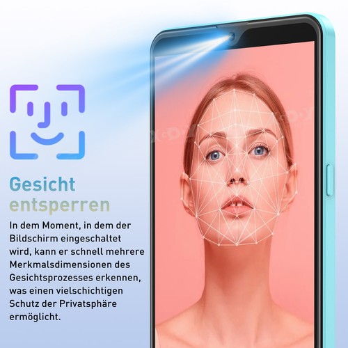 2025 Smartphone barato 6,5 pulgadas Android móvil 16 GB sin contrato 2 SIM Octa Core - Imagen 52 de 54