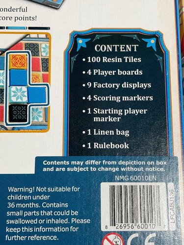 Azul Board Game The Tile Placement Strategy Game From Next Move Games - Picture 4 of 11