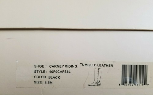 BOTAS DE MONTAR ALTAS MICHAEL KORS CARNEY ICÓNICAS LOGOTIPO MK HEBILLA 5.5 11 ME ENCANTAN LOS ZAPATOS - Imagen 8 de 8