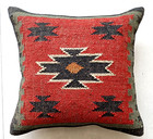 Kilim Jute Pillow Case Rug Throw Handmade 18x18" Square Cushion Cover Home Decor