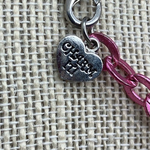 Disney Charm Bracelet As Is Aristocats Marie Frozen Elsa Anna Cupcake Pink Chain - 第 5/13 張圖片