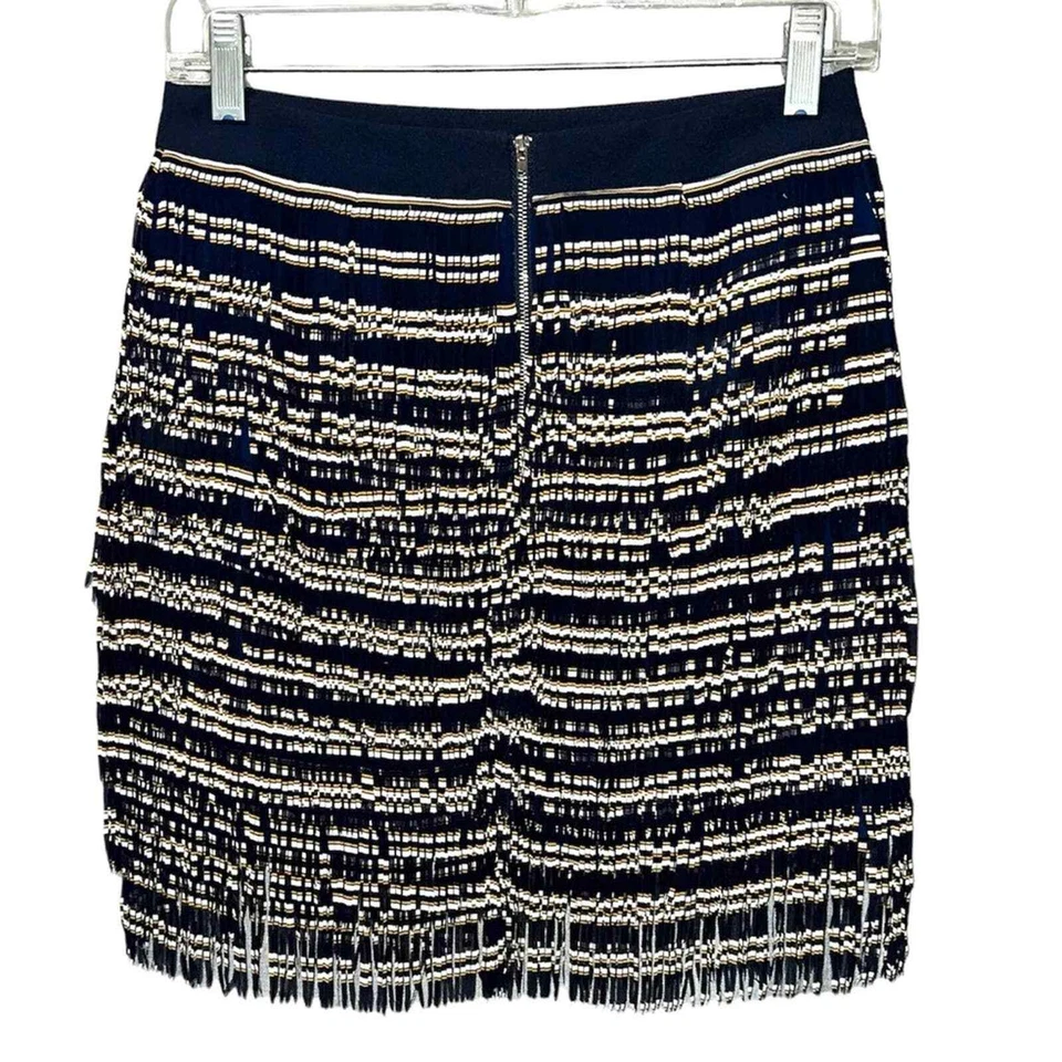 Falda con flecos Endless Rose para mujer talla S azul coqueta divertida Foto 2 de 4