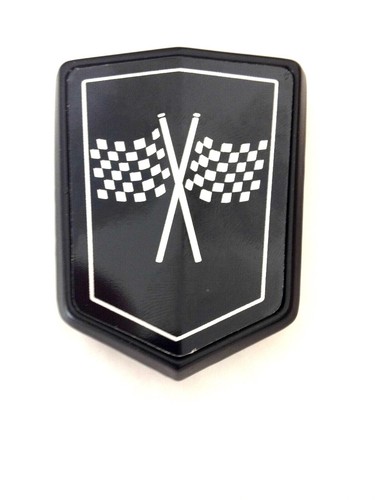 DAB10038 - CLASSIC MINI CROSS FLAGS BADGE ROVER PART NO. DAB10038 GENUINE OEM. - Picture 9 of 9