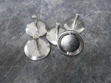 LOT OF 5 TRI-CLOVER SANITARY FITTINGS 1/2"-3/4" WITH 1/2" POST