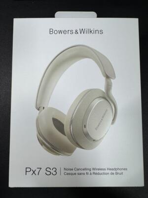 Bowers & Wilkins「Px7 S3」キャンバス・ホワイト Bowers & Wilkins Px7 S3 Wireless Headphones - Canvas White