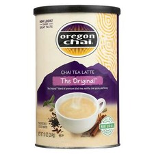 Oregon Chai Chai Tea Latte Original Flavor Dry Mix Canister 10 Oz