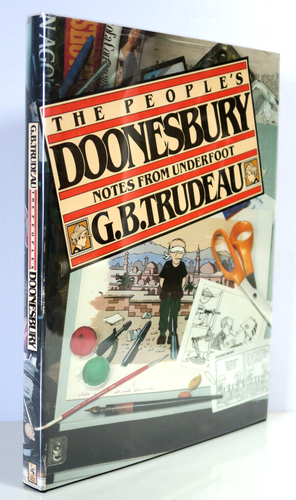 The Peoples Doonesbury Notes from Underfoot by Garry Trudeau 1981 Hardcover DJ - Imagen 3 de 15