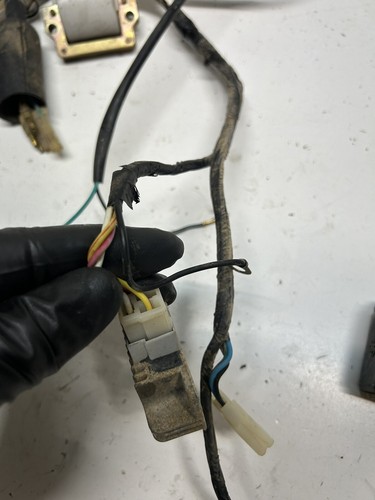 1991 91 Yamaha RT180 RT 180 rt OEM WORKING! Wiring Harness ECU CDI Coil Regulato - Picture 7 of 18