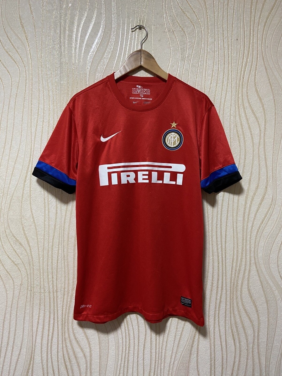 INTER MILAN 2012 2013 AWAY FOOTBALL SHIRT SOCCER JERSEY NIKE