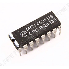 MC14501UBCP Triple Gate IC by Motorola