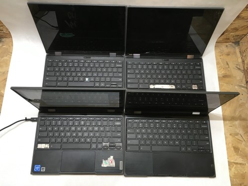Lot of 10 Lenovo 300e Chromebook 2nd Gen Many Issues For Parts or Repair- FT - Picture 2 of 12