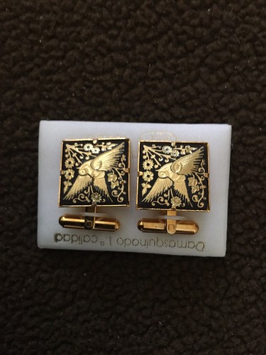 Damascene Cufflinks - Picture 1 of 3