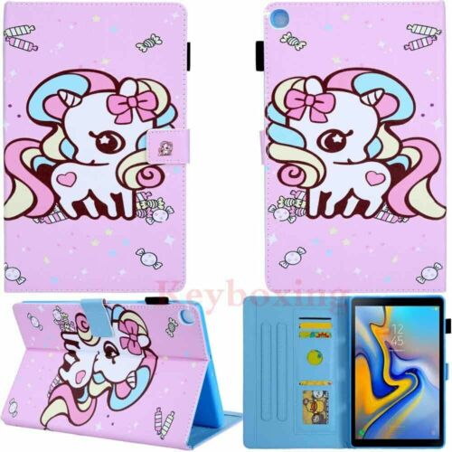 For Samsung Galaxy Tab A 8.0 T290 10.1" T510 T580 Magnet Flip Leather Case Cover - Picture 18 of 44