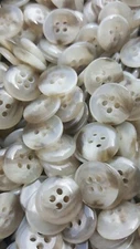 Dark Clouds Buttons, 4 Hole Sewing/Crafts Buttons 15mm - 24 Pieces (009)