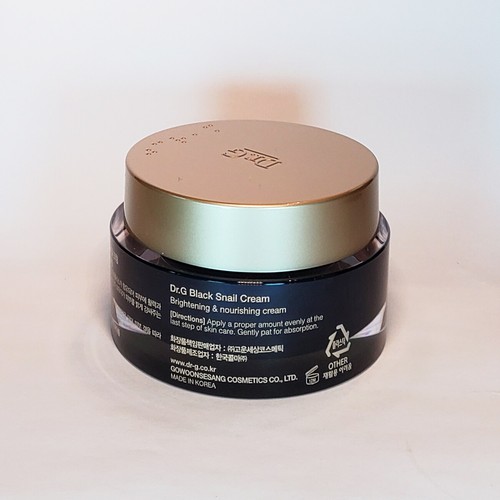 Dr.G crema lumaca nera 50 ml crema idratante schiarente rughe K-Beauty - Foto 9 di 12