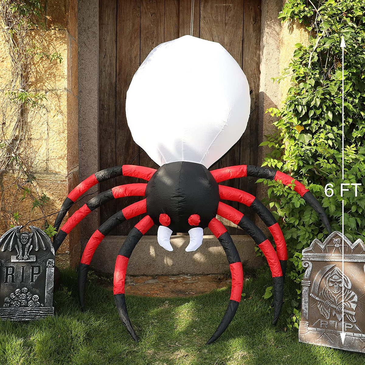 6 foot clearance halloween spider