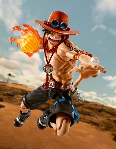 One Piece figurine S.H. Figuarts Portgas D Ace Fire Fist 15 cm Bandai - Imagen 10 de 11
