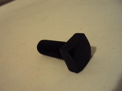 50 NEW OLD STOCK 1" VIERKANTKOPF MASCHINENSCHRAUBEN MIT MUTTERN #16 GEWINDE, 3/8" DURCHMESSER  - Bild 6 von 7