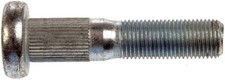 9/16-18 Serrated Wheel Stud - 0.620 In. Knurl 2-3/4 In. Length for Chevy 1981-71