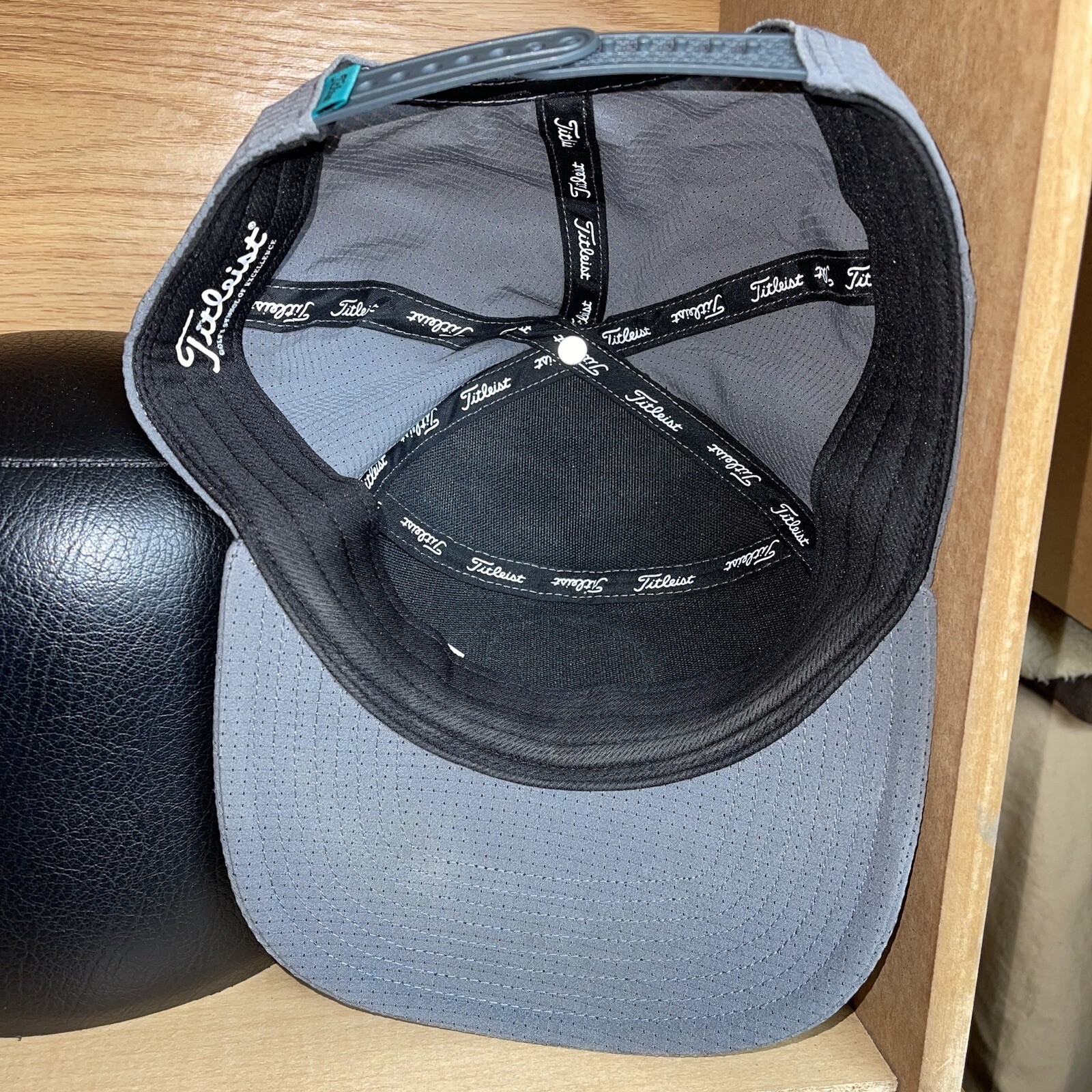Titleist Gray Baseball Cap Hat Adjustable Golf’s … - image 11