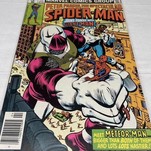 Spectacular Spider-Man #41 NEWSSTAND (1980) Jim Mooney Meteor Man Mid Grade - Bild 1 von 12