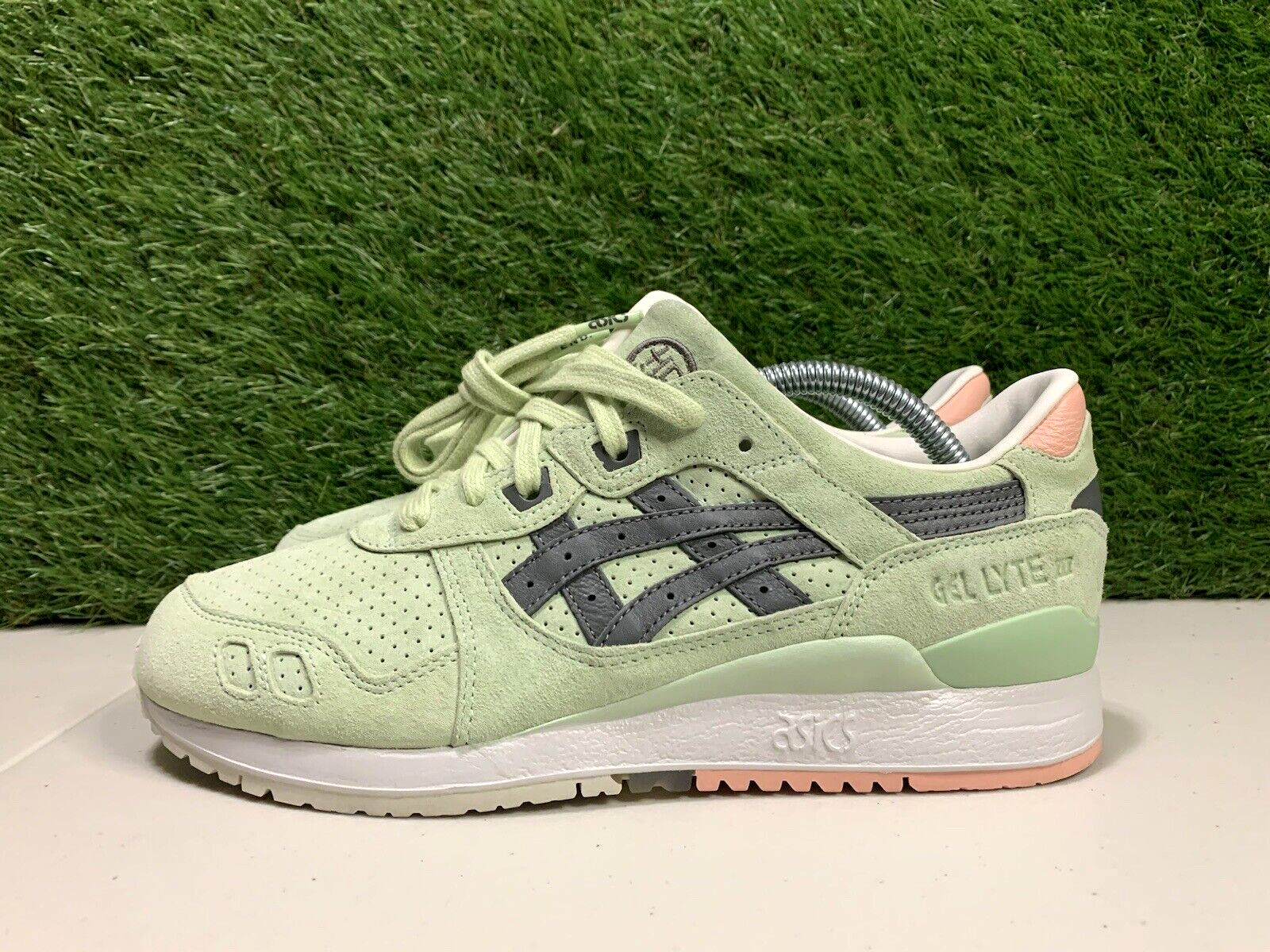 ASICS Mens GEL Lyte III END Wasabi Shoes Mint H7lPK-8512