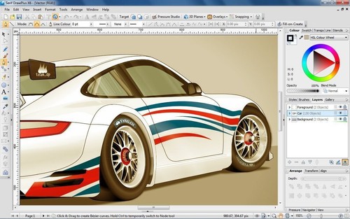 Serif Drawplus X6 NEW Windows PC Software digital art illustrator design drawing - Bild 6 von 6
