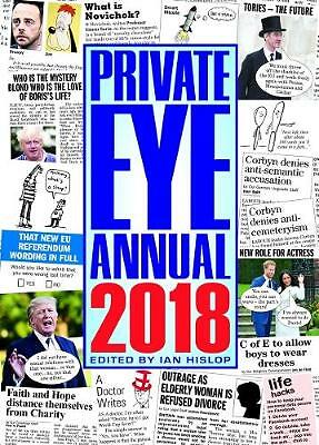 BRAND NEW PRIVATE EYE ANNUAL 2018 EDITED BY IAN HISLOP - Picture 1 of 1