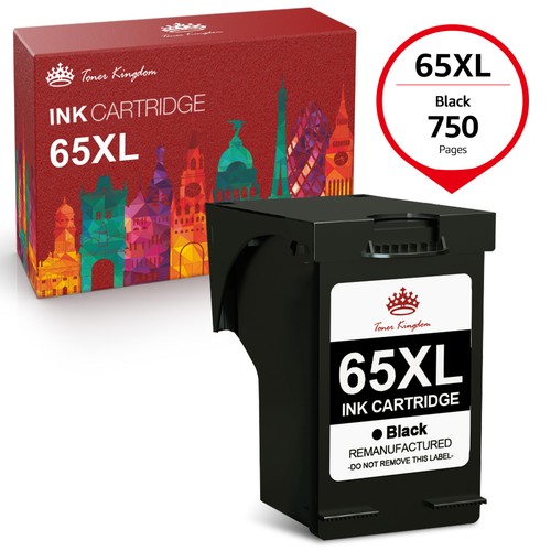 Cartucho de tinta para HP 65XL 65 XL DeskJet 2600 2640 2652 3755 ENVY 5052 5055 5000 - Imagen 8 de 11