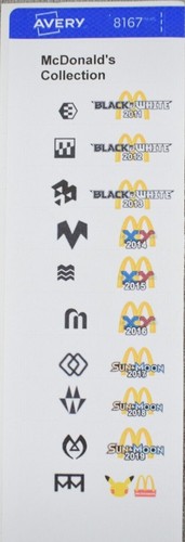 Pokemon Labels Block Set TCG Card For Dividers Stickers Pick From List - Picture 20 of 20