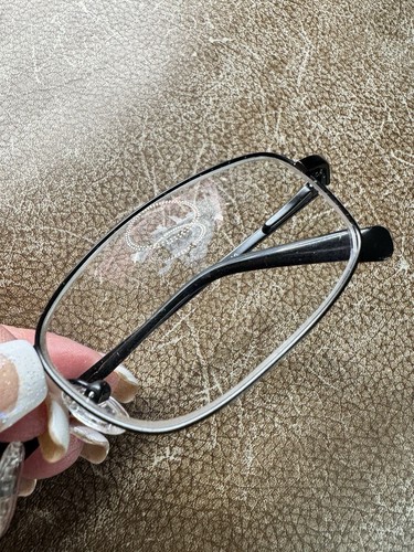 Versace Eyeglasses Frame Italy MOD. 1039 1001 56-17-140 Silver Full Rim - Picture 14 of 14