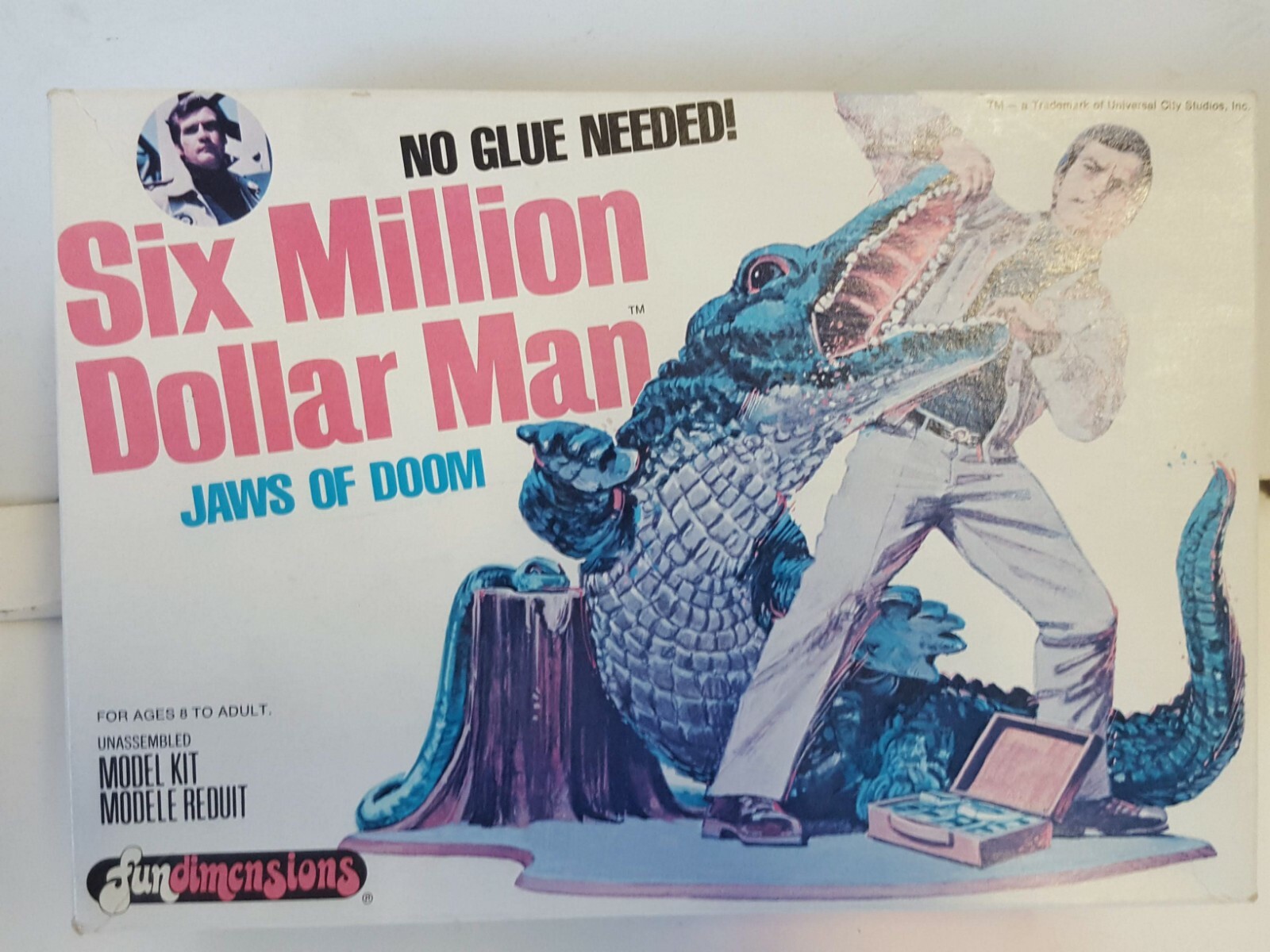KIT DI MONTAGGIO SIX MILLION DOLLAR MAN UOMO DA SEI MILIONI DI DOLLARI VINTAGE KIT DI MONTAGGIO SIX MILLION DOLLAR MAN UOMO DA SEI MILIONI DI DOLLARI VINTAGE