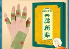 Moxibustion Tendonitis Patch for Wrist Thumb Finger Joint Carpal Pain Relief